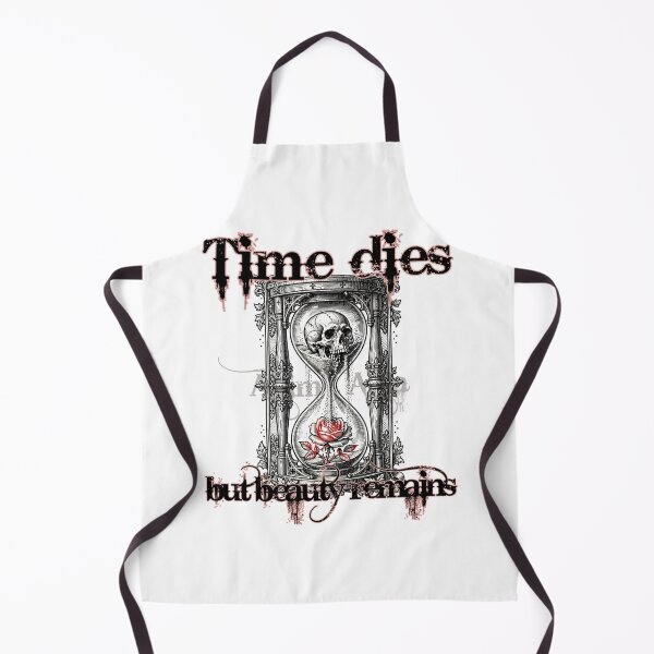 Item preview, Beauty endures: Gothic engraving of an hourglass designed and sold by Anima Atra.