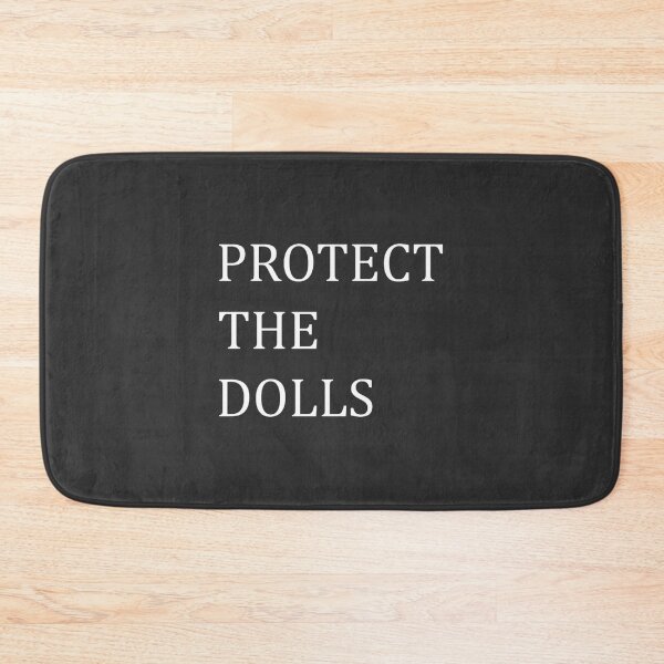 Item preview, Protect The Dolls Vintage Typography ⭐⭐⭐⭐⭐ designed and sold by latenitedraw.