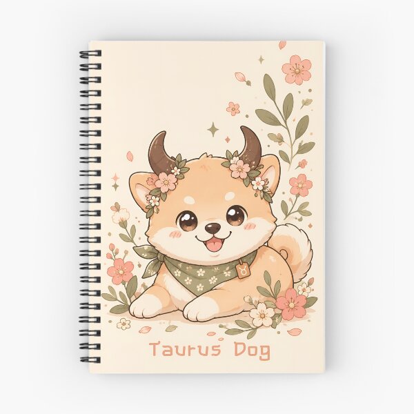 Item preview, Cute Taurus Shiba Inu Zodiac Earth Sign Dog Astrology designed and sold by ChubbyGoong.