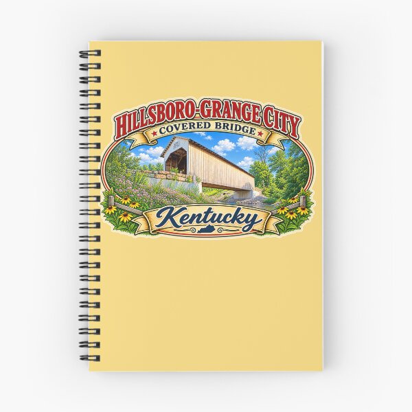 Item preview, Hillsboro-Grange City Covered Bridge sticker designed and sold by gotucoveredart.