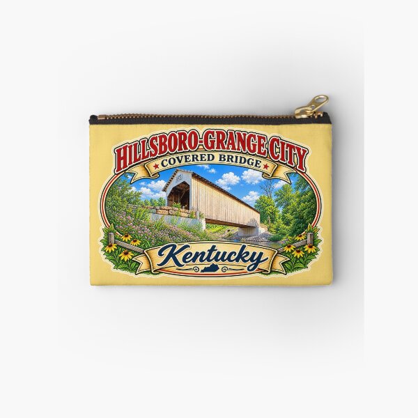 Item preview, Hillsboro-Grange City Covered Bridge sticker designed and sold by gotucoveredart.