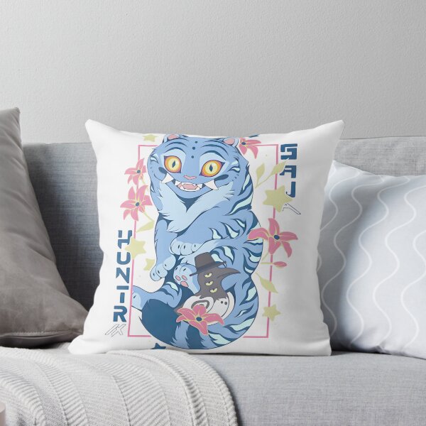 Item preview, Blue Tiger With A Dapper Bird Companion Art ⭐⭐⭐⭐⭐ designed and sold by latenitedraw.