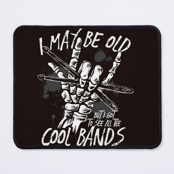 Item preview, I May Be Old But I Got to See All the Cool Bands Retro Music Lover designed and sold by valery-kenz.