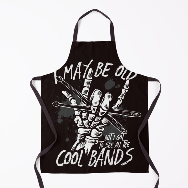 Item preview, I May Be Old But I Got to See All the Cool Bands Retro Music Lover designed and sold by valery-kenz.