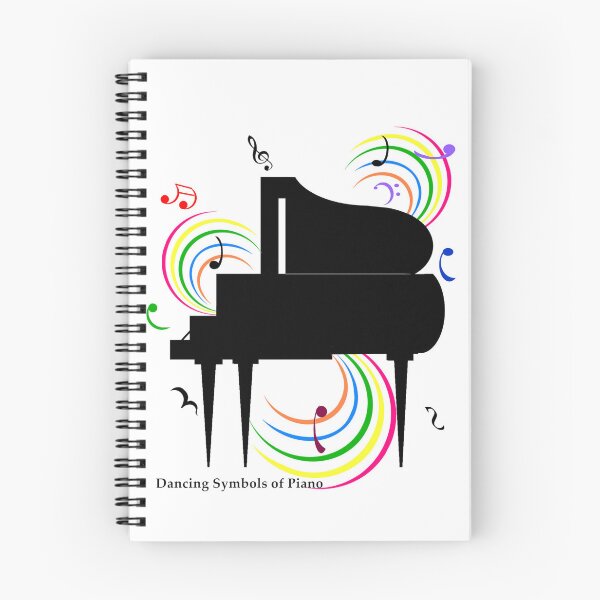 Item preview, Dancing Symbols of Piano designed and sold by Shirley cute art .