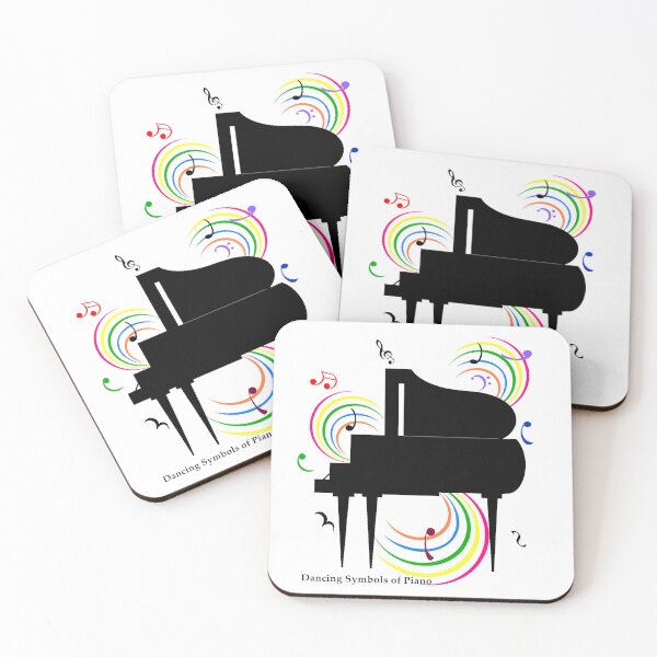 Item preview, Dancing Symbols of Piano designed and sold by Shirley cute art .