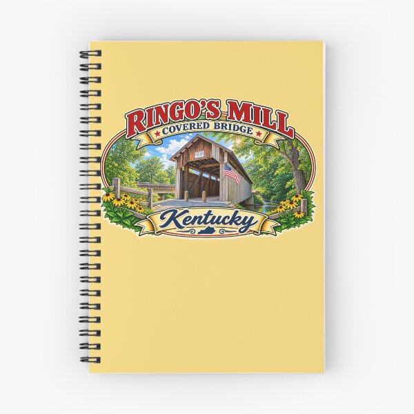 Item preview, Ringo's Mill Covered Bridge sticker designed and sold by gotucoveredart.