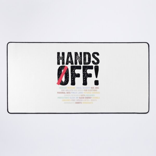 Item preview, Hands Off Our Rights & Freedoms ⭐⭐⭐⭐⭐ designed and sold by latenitedraw.