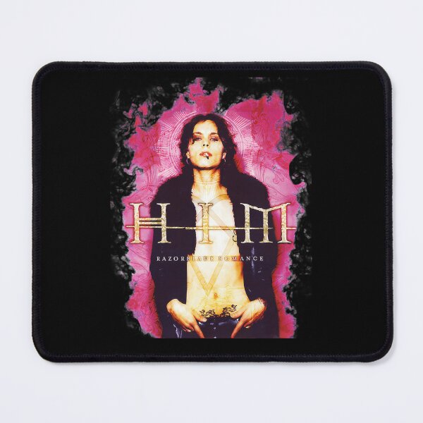 Item preview, Long Haired Singer In Open Dark Coat Against Pink Background designed and sold by Pintergallery.