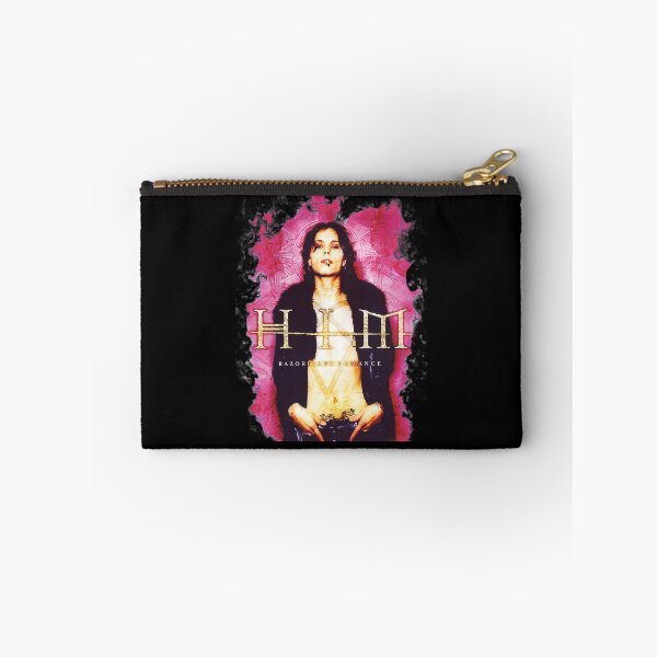 Item preview, Long Haired Singer In Open Dark Coat Against Pink Background designed and sold by Pintergallery.
