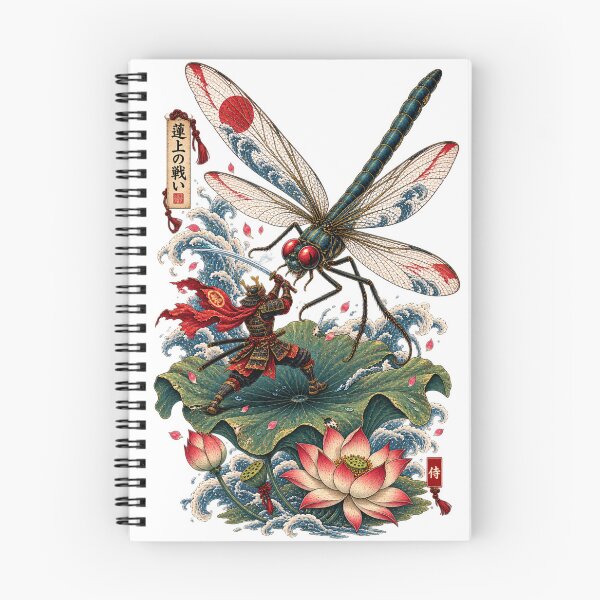 Item preview, The Battle Over the Lotus | Japanese Ukiyo-e Samurai Art designed and sold by Substance_life.