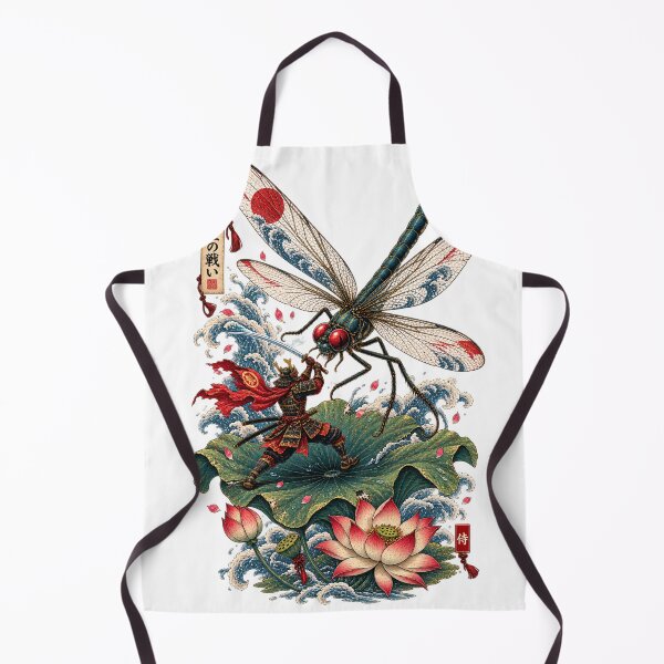 Item preview, The Battle Over the Lotus | Japanese Ukiyo-e Samurai Art designed and sold by Substance_life.