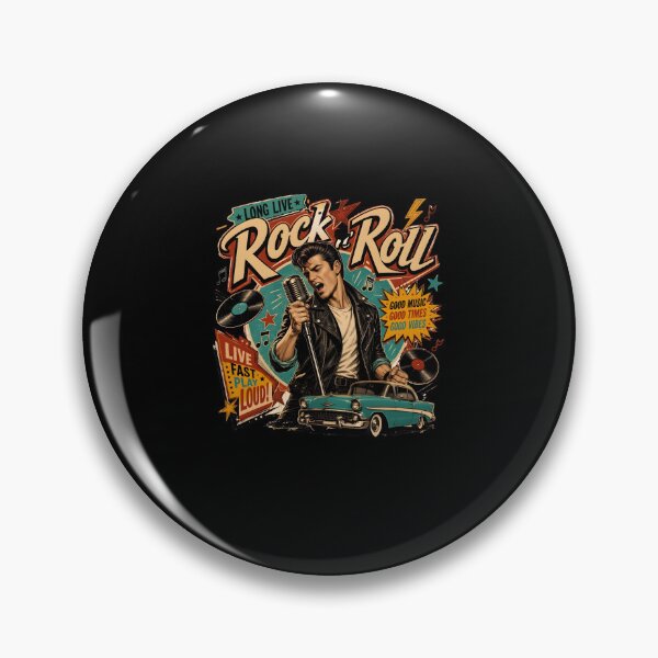 Item preview, Vintage Long Live Rock 'n' Roll designed and sold by interdesigner.