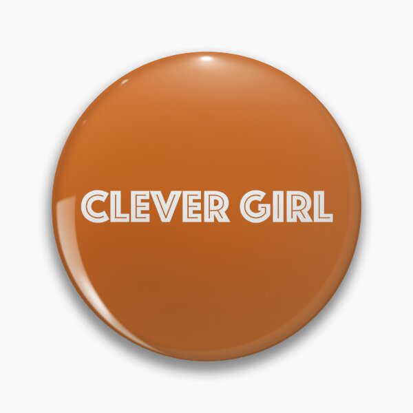 Item preview, Clever Girl White Text designed and sold by Jones Base Co..