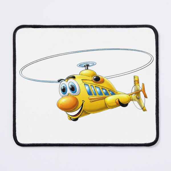 Item preview, Yellow Helicopter Cartoon. designed and sold by Scott Hayes.