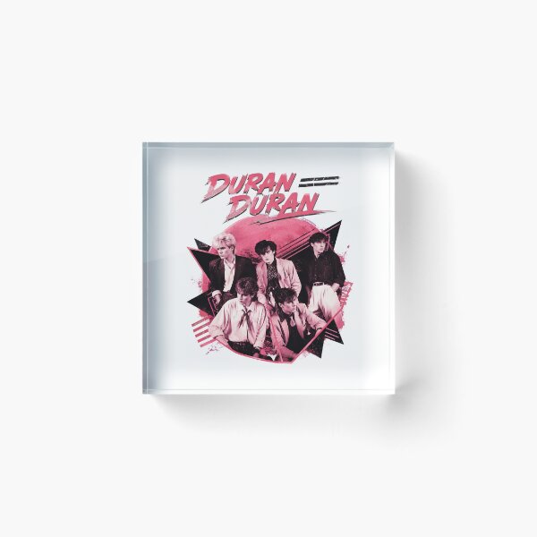 Item preview, Duran Duran 80s Band Icon Car Retro Pink designed and sold by ZubairNalban.
