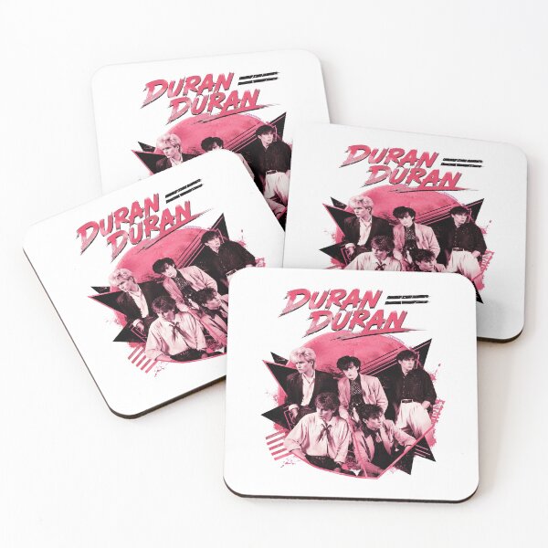 Item preview, Duran Duran 80s Band Icon Car Retro Pink designed and sold by ZubairNalban.