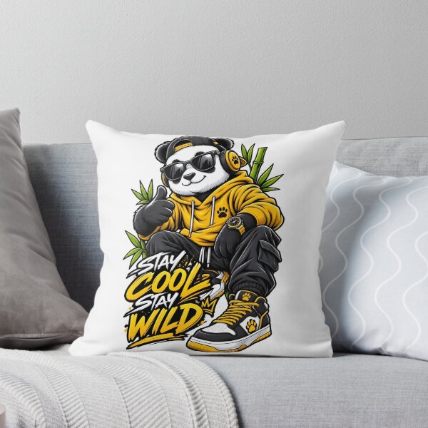 Item preview, Panda - Stay Cool Stay Wild designed and sold by Ahsacom.