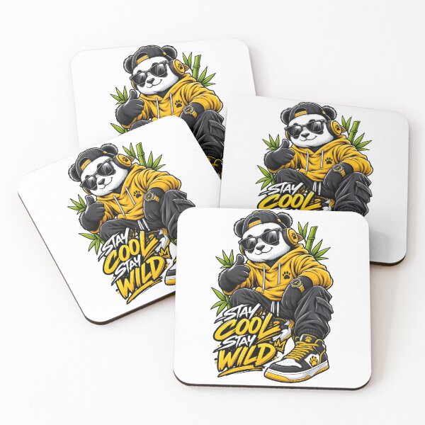 Item preview, Panda - Stay Cool Stay Wild designed and sold by Ahsacom.