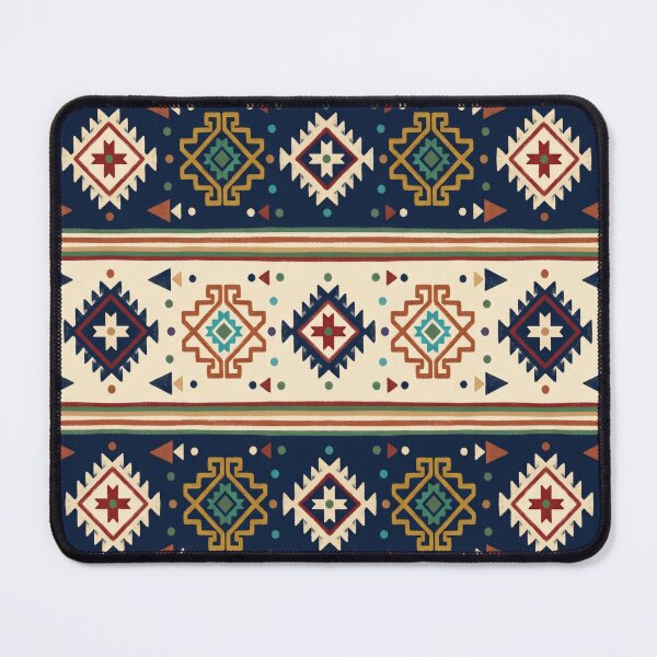 Item preview, Earthy Boho Geometric Tribal Stripe Pattern designed and sold by arteresting-art.