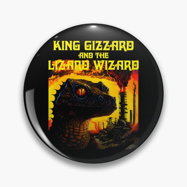 Item preview, King Gizzard And The Lizard Wizard Reptile Fire designed and sold by DesignsBySkull.