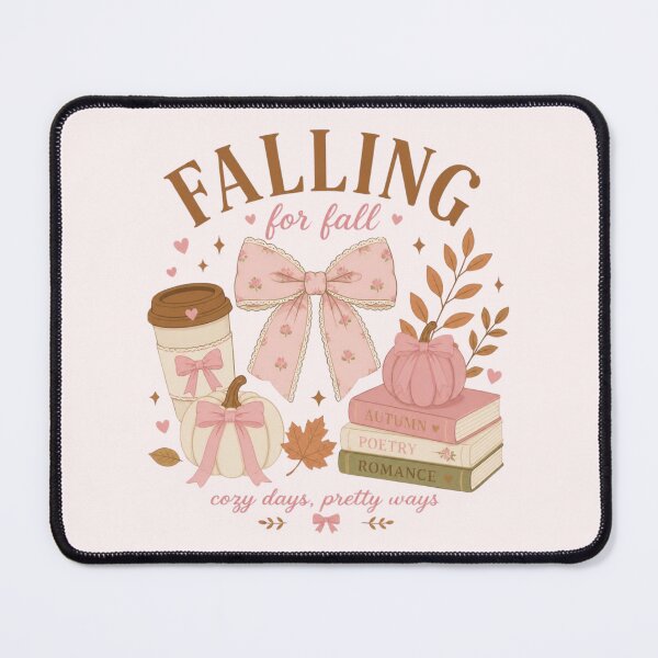 Item preview, Falling For Fall Cozy Days Pretty Ways Coquette Aesthetic designed and sold by MiaBellaGirl.