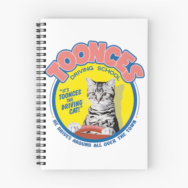 Item preview, Toonces Driving School Cat Retro Comedy ⭐⭐⭐⭐⭐ designed and sold by latenitedraw.
