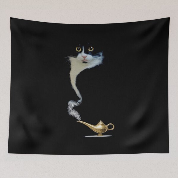 Item preview, Toxedo Cat Make a Wish designed and sold by Hedoraxe.