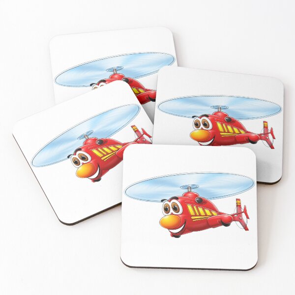 Item preview, Red Helicopter Cartoon. designed and sold by Scott Hayes.