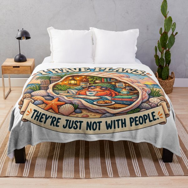 Item preview, I Have Plans. They’re Just Not With People. designed and sold by Spectrum House Designs.