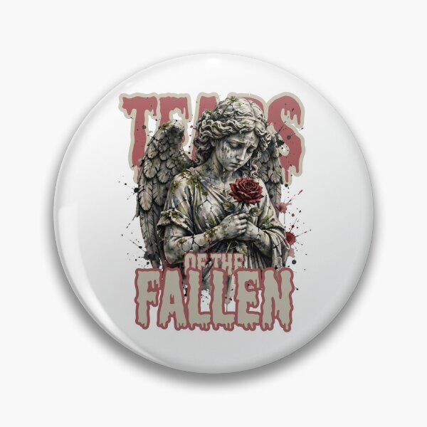 Item preview, Tears of the Fallen - Gothic Angel Watercolor designed and sold by Anima Atra.