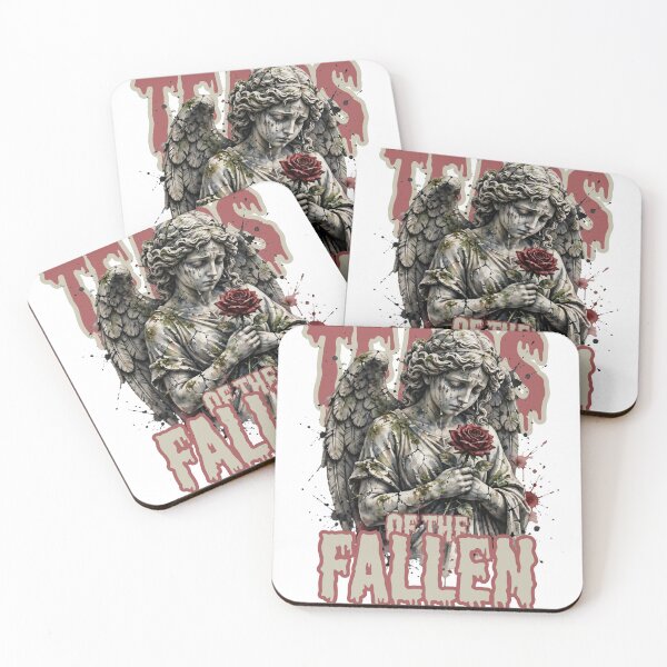 Item preview, Tears of the Fallen - Gothic Angel Watercolor designed and sold by Anima Atra.