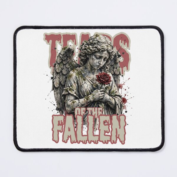 Item preview, Tears of the Fallen - Gothic Angel Watercolor designed and sold by Anima Atra.