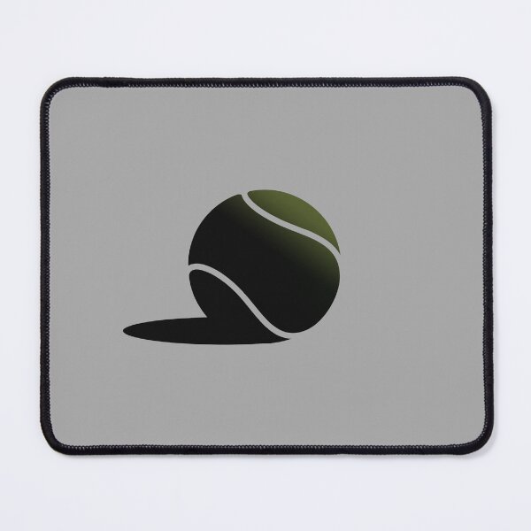 Item preview, Minimalist Tennis Ball with Shadow Dark Sport Art designed and sold by KiwiRider.