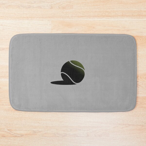 Item preview, Minimalist Tennis Ball with Shadow Dark Sport Art designed and sold by KiwiRider.