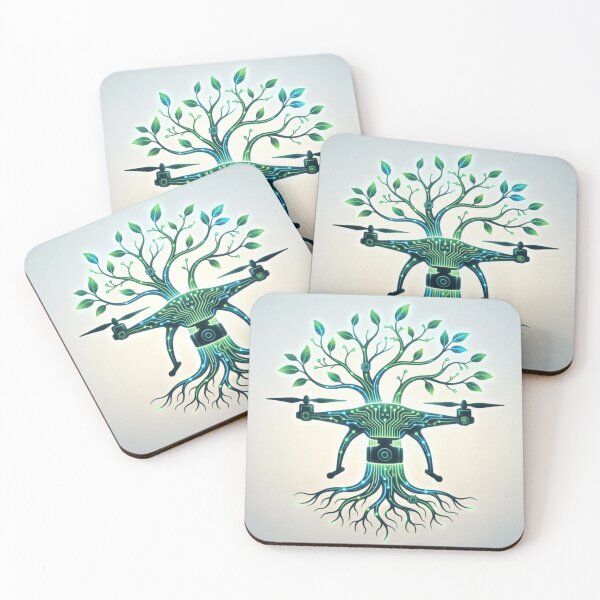 Item preview, Eco Drone Tree of Life Hybrid designed and sold by IntelliMindDesigns.