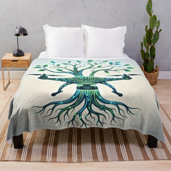 Item preview, Eco Drone Tree of Life Hybrid designed and sold by IntelliMindDesigns.