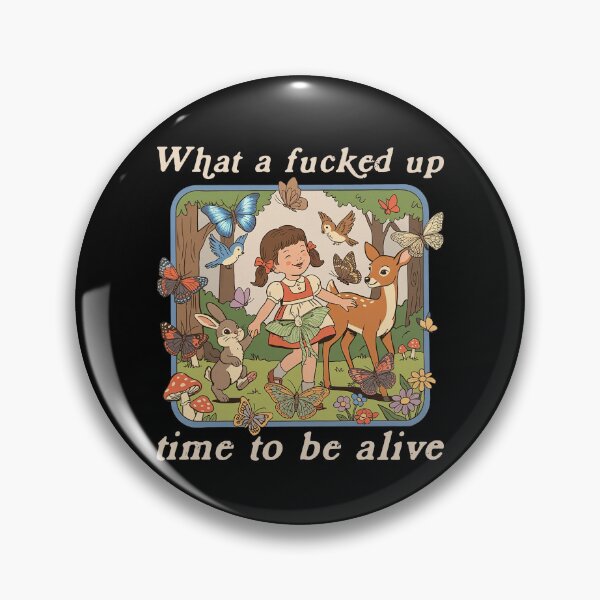 Item preview, What A F Up Time To Be Alive Vintage  designed and sold by Hedoraxe.
