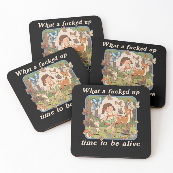 Item preview, What A F Up Time To Be Alive Vintage  designed and sold by Hedoraxe.