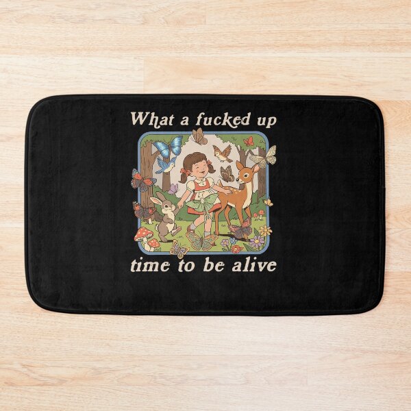 Item preview, What A F Up Time To Be Alive Vintage  designed and sold by Hedoraxe.