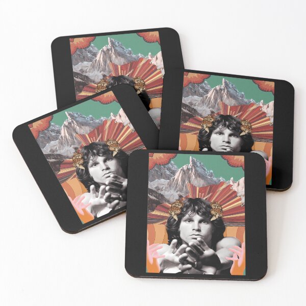 Item preview, Jim Morrison Psychedelic Mushrooms Mountains designed and sold by DesignsBySkull.