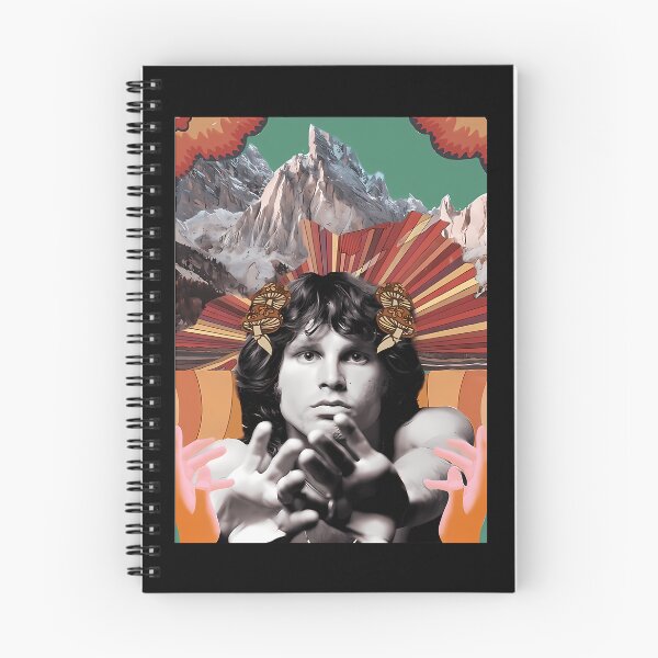 Item preview, Jim Morrison Psychedelic Mushrooms Mountains designed and sold by DesignsBySkull.