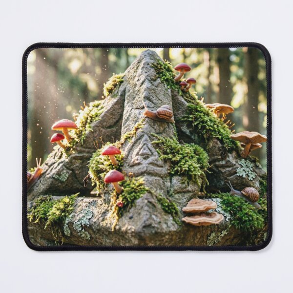 Item preview, Mossy Mushroom Forest Altar designed and sold by IntelliMindDesigns.