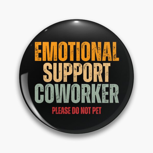 Item preview, Emotional support coworker please do not pet designed and sold by Dondonmart.