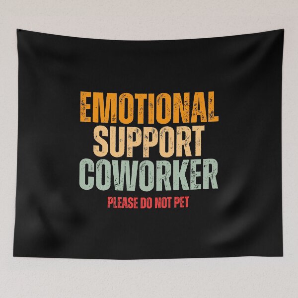 Item preview, Emotional support coworker please do not pet designed and sold by Dondonmart.