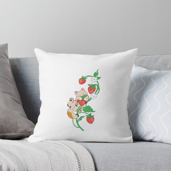 Item preview, Strawberry cat! designed and sold by DelaneyGrace28.