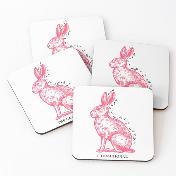 Item preview, Neon Pink Rabbit Outline designed and sold by Cajattire.