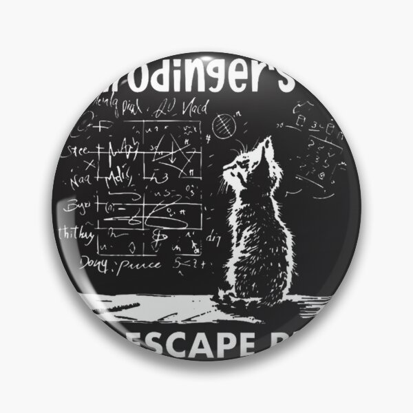 Item preview, Schrodingers Cat Escape Plan Science Gift ⭐⭐⭐⭐⭐ designed and sold by latenitedraw.