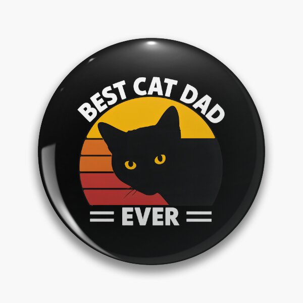 Item preview, Best Cat Dad Ever Vintage Retro Cat Lover Gift designed and sold by Dmo3HarkoArt.