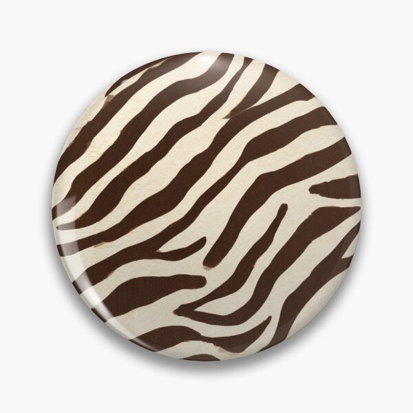 Item preview, Brown Zebra | Animal fur print pattern | texture art designed and sold by camisariasj.
